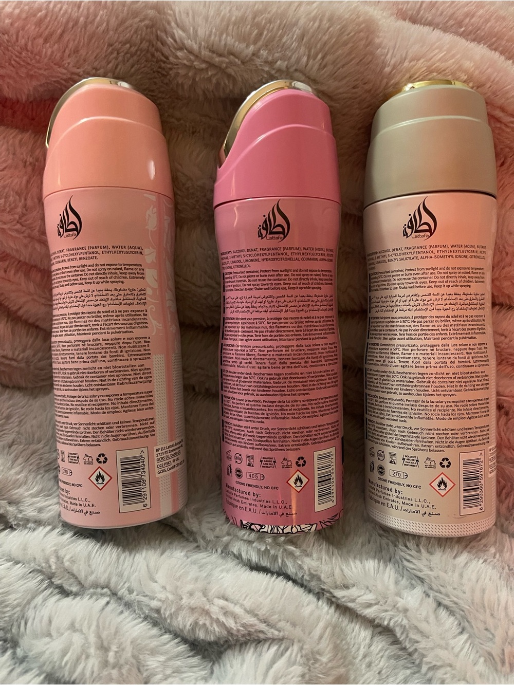 Yara pink & Yara white Pink Perfumed Body Spray Set - Floral Scent - Picture 2 of 2